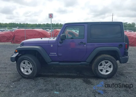 2017 Jeep Wrangler Sport 4X4 from USA, damaged, VIN 1C4AJWAG1HL633794